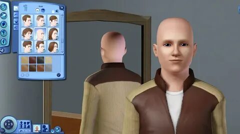 Bald-No eyebrows SimsVIP Flickr