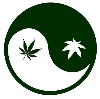 "Weed YinYang" by EsotericExposal Redbubble