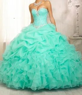 Купить Бальные Платья Длинные Зеленая мята Розовый Quinceane