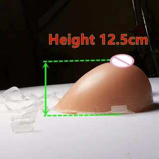 Crossdresser Silicone Breast 4600g/pair False Breast Form Adhesive Fake Breast A