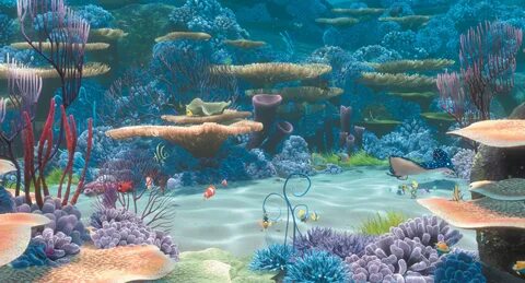 FINDING NEMO animation underwater sea ocean tropical fish ad