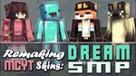 Remaking Dream SMP Skins (#2) speedpaint - YouTube