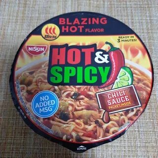 Лапша hot & spicy от Nissin Aperture Science (Portal 2)