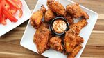 Fried Hot Wings Hot Wing Recipe - YouTube