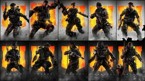 Call Of Duty: Black Ops 4 - Специалисты * Кинематографически