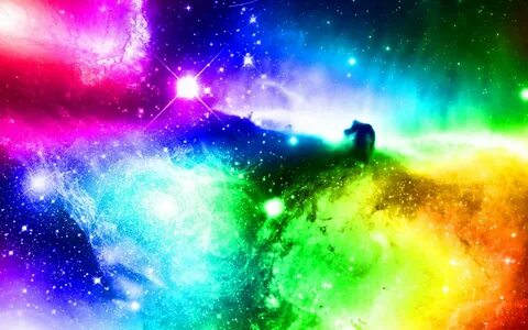 Spectrum Galaxy by roxasora64 on DeviantArt Rainbow backgrou