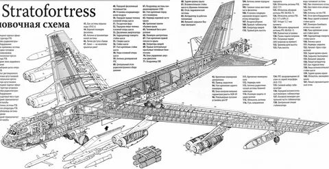B-52 Cutaway Designs/blue prints Pinterest Cutaway