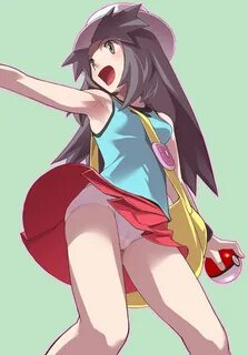 Image Pokemon of female character, crotch is die max too muc