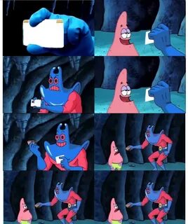 Patrick Wallet Template Patrick Star's Wallet Know Your Meme