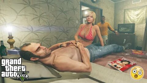 GTA 5 - Franklin CAUGHT TREVOR AND TRACEY - YouTube