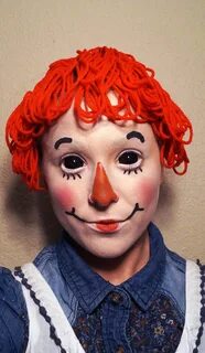 Raggedy Ann Halloween - Kaleigh Hall Special FX Raggedy ann 