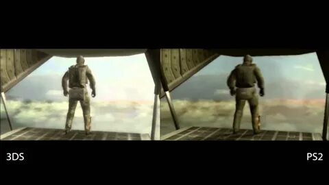 Metal Gear Solid 3: 3DS vs. PS2 Trailer and Analysis FULL HD