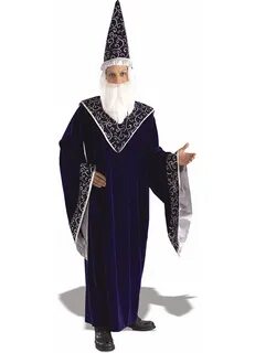 Adult Merlin The Court Magician Costume Rubies 16851 - Walma