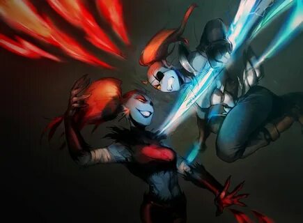 Sans vs undyne the undying