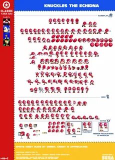Mod Gen Knuckles S3AndK Styled Sprite Sheet by Redacted on D