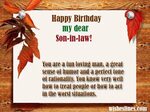 Happy Birthday Son In Law Quotes - Best Happy Birthday Wishe