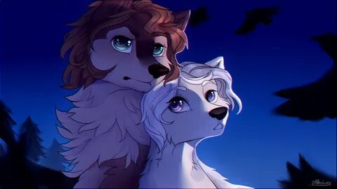 Howl from your heart. Garth and Lily from Alpha and Omega Li