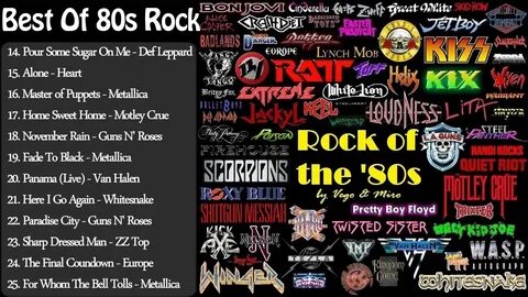 Best of 80s Rock - Greatest 80s Rock Songs - 80s Rock Music 