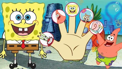 Spongebob Squarepants Finger Family Nursery Rhymes Song - Yo