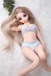 Mini Sex Doll Japanese Anime Sex Doll - Dolores 63cm