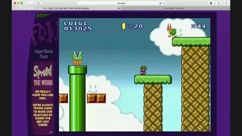 SUPER MARIO FLASH (11) - YouTube