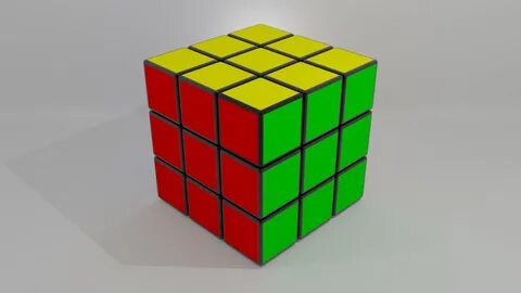 Violent Crumble - Rubix Cube Animation + Render