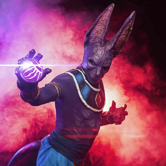 of lord Beerus from dragonball super made from @thewatcherslab, a special e...