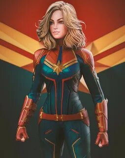 ArtStation - Captain Marvel