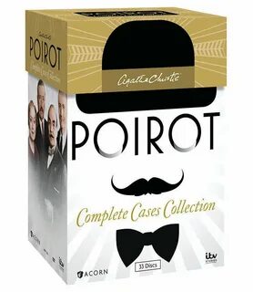Agatha Christie's Poirot : Complete Cases Collection 33-Disc