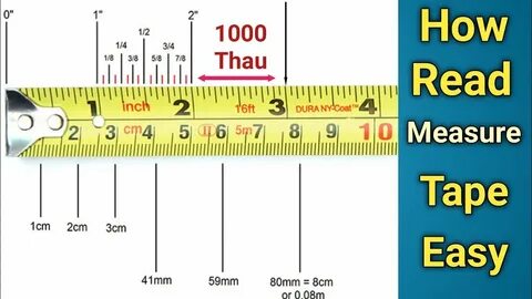 Measurement Tape Ko Kaise Dekhe #measurement Tape Me Kya Kya Hota Hai - YouTube