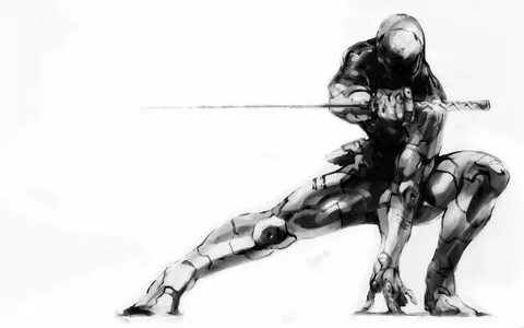 Metal Gear Solid 4 Fighting With Sword Metal gear solid, Met