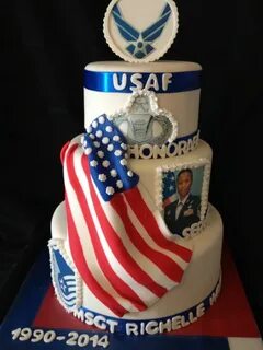 Air Force retirement cake My Creations Pinterest Retirement 