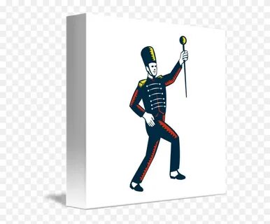 Drawing Bands Drum Major - Drum Major Throwing Clipart (#551