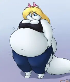 Straight/Female Fat Fur and Inflation Thread: Shark Attack E