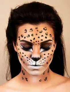 Face Halloween makeup, Animal makeup, Halloween costumes mak