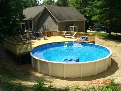 Image result for deck plans for round above ground pools Poo