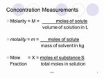 Practice Molarity And Molality Worksheet With Answers - Work