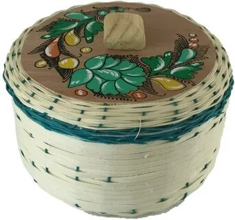 Green Tortilla Warmer 9 Tortillero de Mimbre Traditional Wic