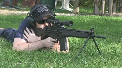 Century Arms C308 with an HK Wide Forend and bipod - YouTube