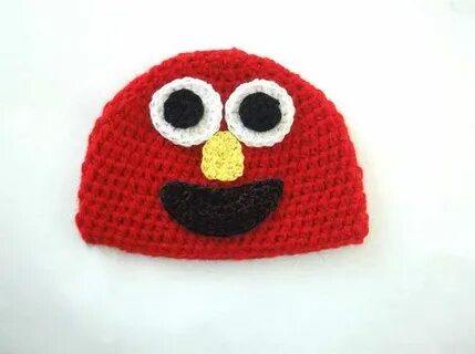 Elmo Hat Crochet Pattern, $0.99 Crochet hat pattern, Crochet