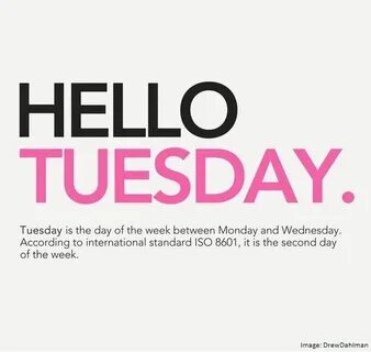 Hello Tuesday Pictures, Photos, and Images for Facebook, Tum