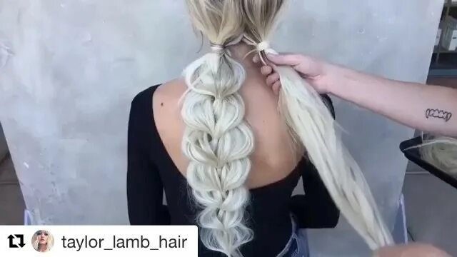It’s so simple and cute! @taylor_lamb_hair Comment down below if you would ...