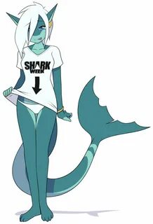 Anthropomorphic Shark Female