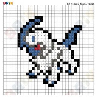 Pokemon Pixel Art Grid 32X32 - Var activecolor, numofpixels 