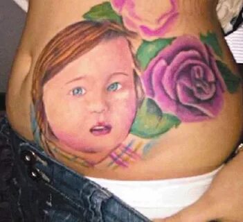 Amber Portwood's tattoo, i understand this is her daughter..