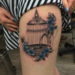 Bird Cage Tattoos Designs, Ideas and Meaning - Tattoos For Y