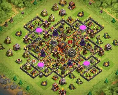 Clash Of Clans Town Hall 10 Best Home Base - Ideas 2022