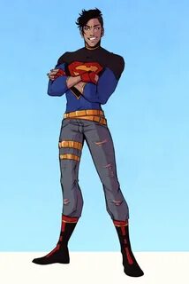superboy Tumblr Batman and superman, Black anime characters,