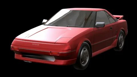 ArtStation - Toyota MR2 AW11 (new and old)