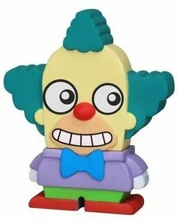 Krusty the Clown figure by Matt Groening, produced by Funko 